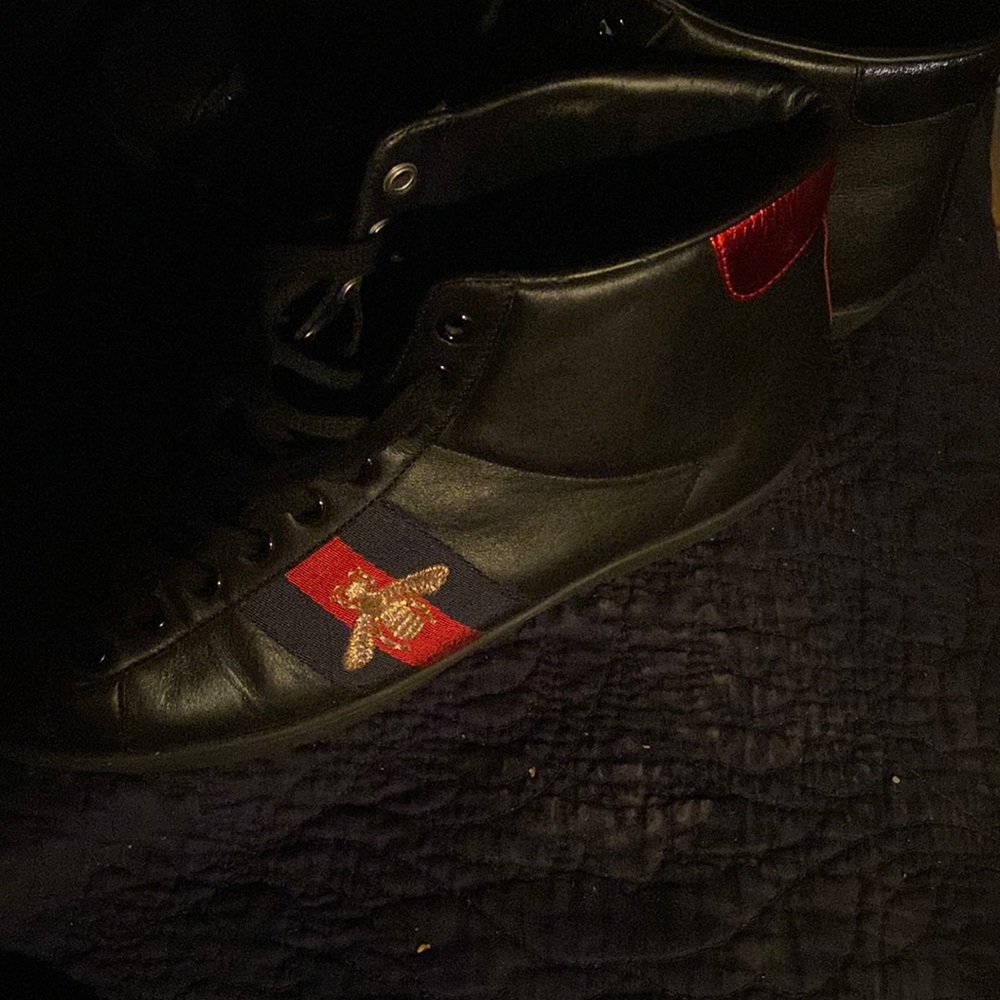 Gucci men’s hightop sneakers